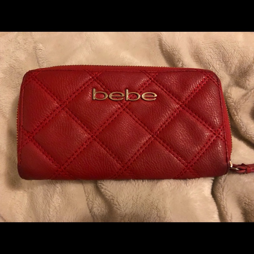 Red Bebe Wallet - Picture 2 of 5